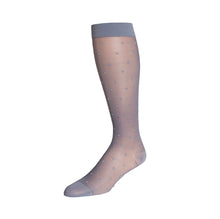 Sheer Dot Knee High 15-20 , Ash, X-Large