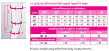 circaid juxtafit upper leg and knee