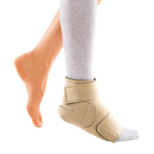 circaid juxtafit premium interlocking ankle foot wrap beige large