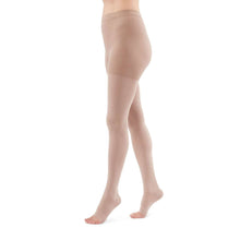 duomed advantage 15-20 mmHg panty standard open toe beige large