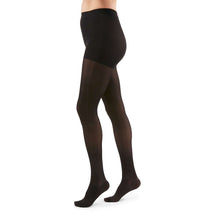 duomed transparent 15-20 mmHg panty standard closed toe black xx-large