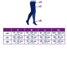 Jobst opaque waist high