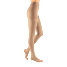 mediven comfort 30-40 mmHg panty petite open toe sandstone size VII
