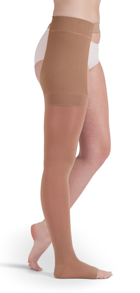 duomed advantage 30-40 mmHg Thigh High w/Beaded Top Band Closed