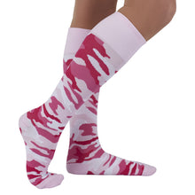 Rejuva Camo 20-30 mmHg Compression Socks Pink Size XL
