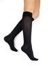 Rejuva Opaque Diamond Knee High 15-20, Black, X-Large