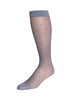Sheer Dot Knee High 15-20 , Ash, X-Large