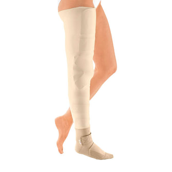 circaid full leg cover up beige large