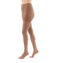 duomed advantage 15-20 mmHg panty petite open toe almond xx-large