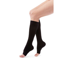 duomed advantage 15-20 mmHg calf extra-wide standard open toe black xx-large