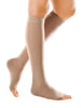 mediven forte 30-40 mmHg calf petite open toe caramel size VII