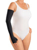 30-40mmHg mediven harmony armsleeve+gauntlet extra wide w/silicone band black size VIII