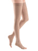 mediven plus 20-30 mmHg thigh beaded silicone topband standard open toe beige size VII