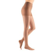 mediven sheer & soft 20-30 mmHg panty standard open toe natural size VII