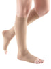 mediven comfort 15-20 mmHg calf petite open toe natural size VII