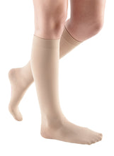 mediven comfort 15-20 mmHg calf standard closed toe sandstone size VII