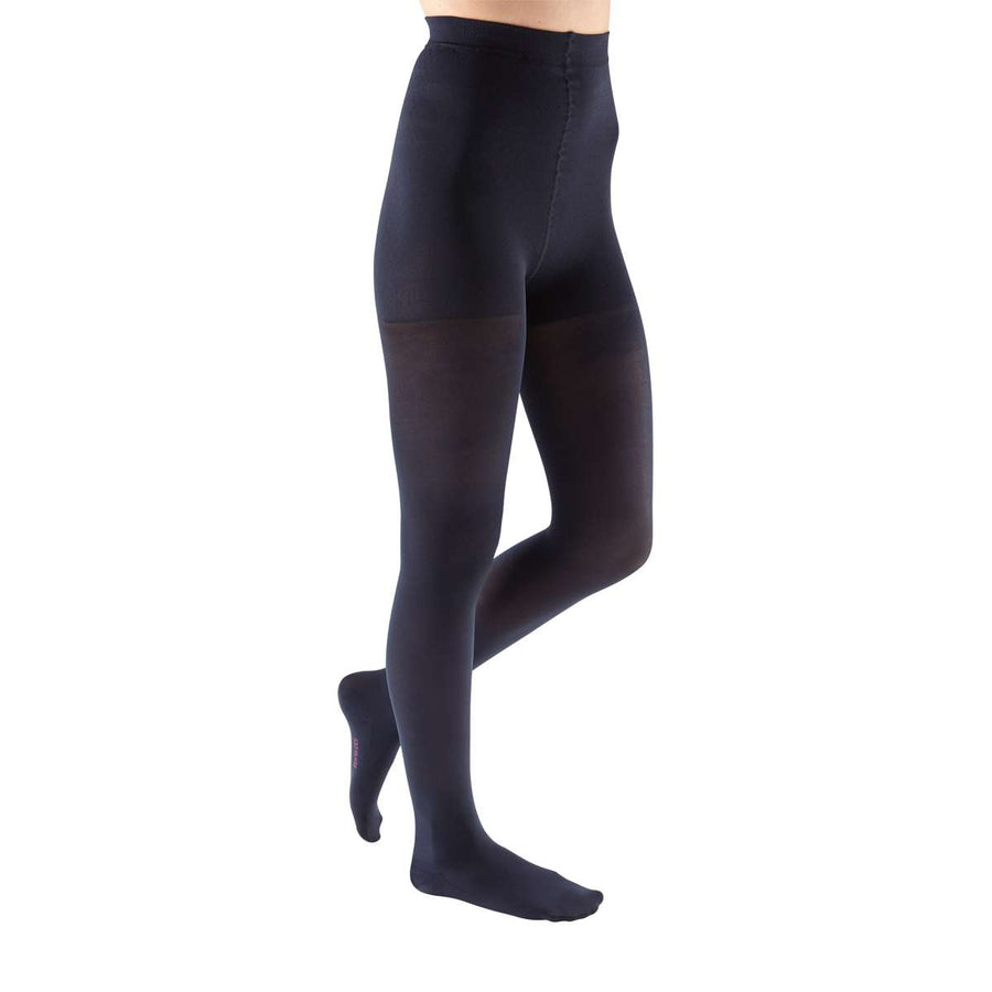 Mediven Comfort Women's Thigh-High Compression Stockings - 20-30 MmHg, Silicone Top Band, Closed Toe
