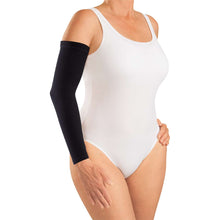 30-40mmHg mediven harmony armsleeve extra wide with silicone band black size VIII