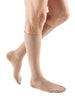 mediven plus 20-30 mmHg calf silicone band extra wide petite closed toe beige size VII
