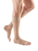 mediven plus 20-30 mmHg calf silicone band extra wide petite open toe beige size VII