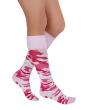 Rejuva Camo 15-20 mmHg Compression Socks Pink Size XL