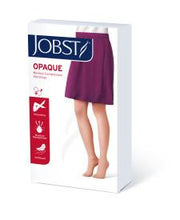Jobst Opaque Knee High Stockings - Petite - Open Toe